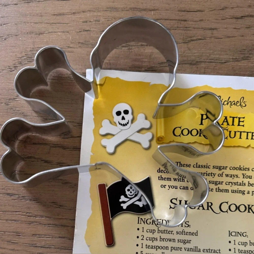 Pirate Cookie Cutters Set